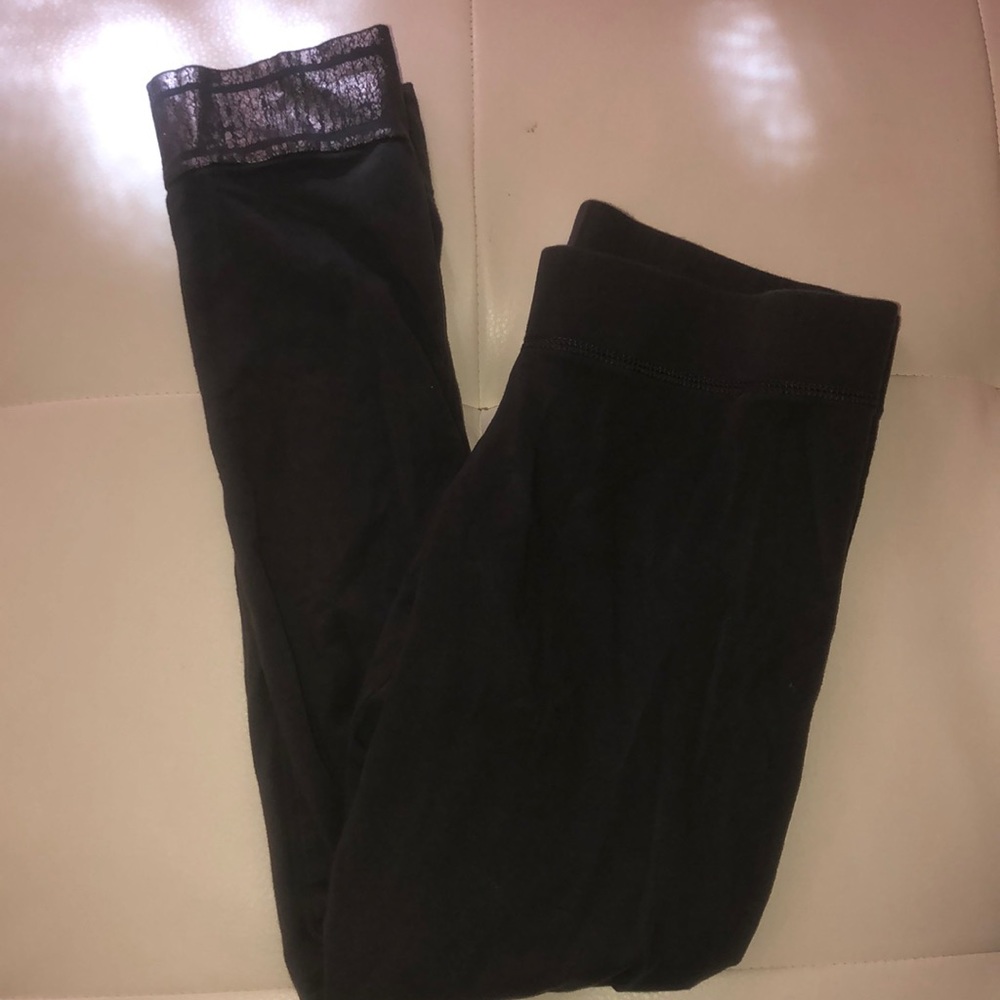 Aerie m cotton Capri leggings crop pants gray